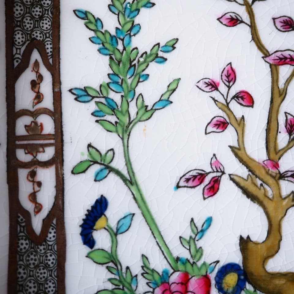 コールポート　インディアンツリー　BBプレート②　スクエアプレート　F8