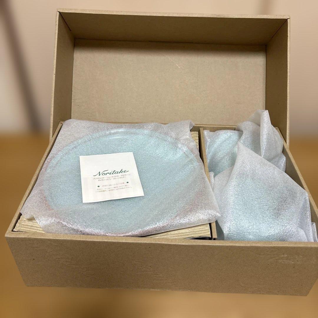 ノリタケ ボルダーリッジ　マグカップモーニングセット　プレート　サラダボウル