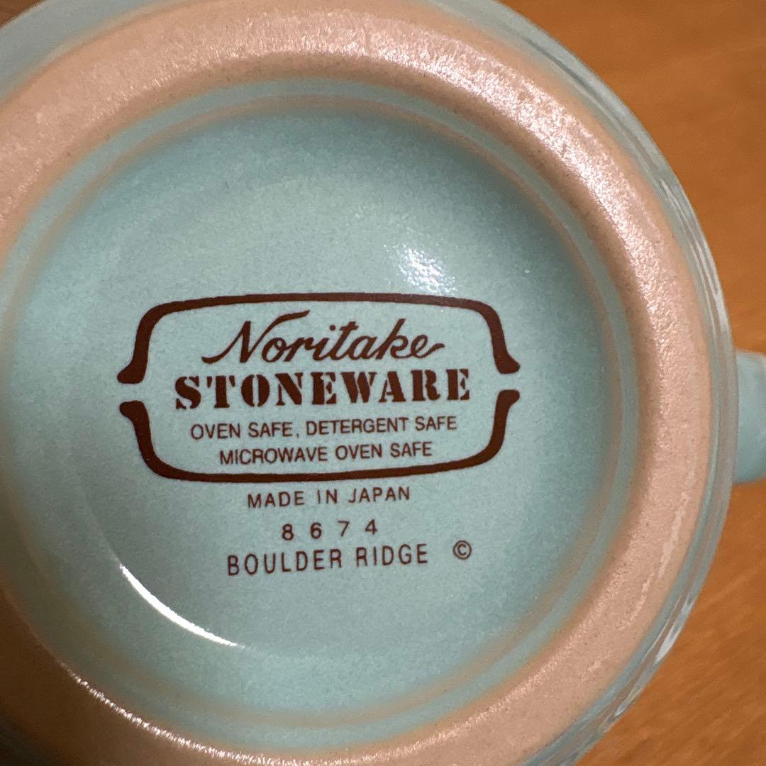 ノリタケ ボルダーリッジ　マグカップモーニングセット　プレート　サラダボウル