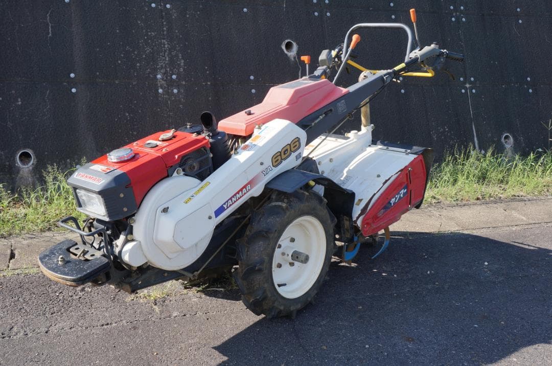 YANMAR ヤンマー　６馬力　デイーゼル耕運機　YA606　セル付き　動作OK