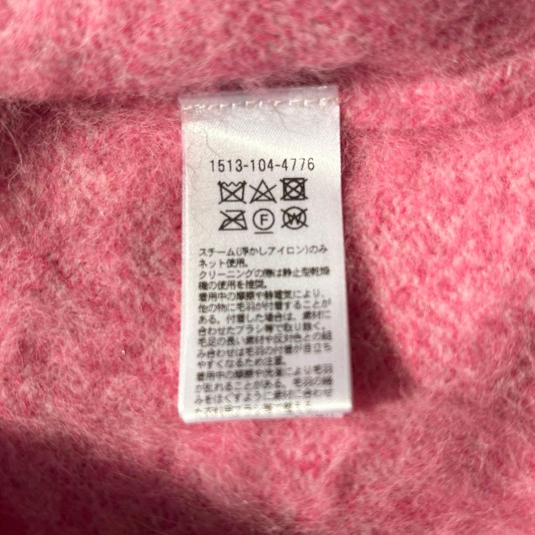 UNITED ARROWS✨フォックスカシミヤ クルーネック ニット　ピンク