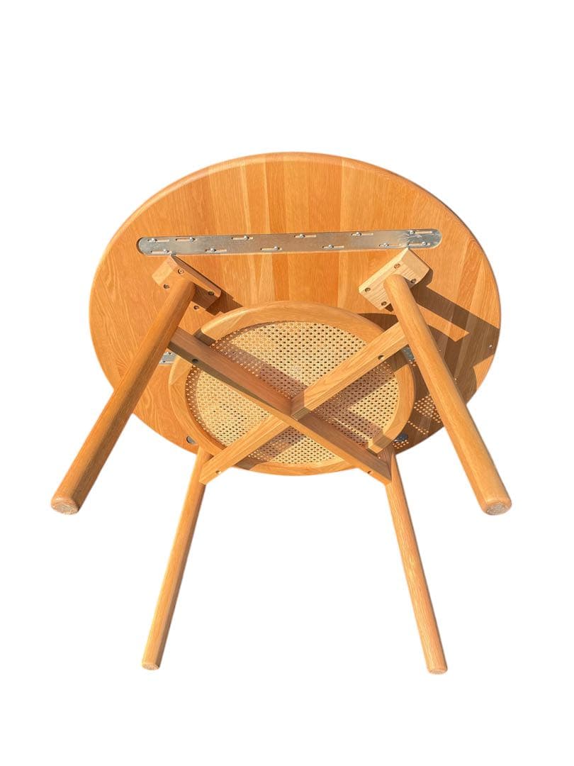 HR575 【美品】ウニコ　SOLK ソルク　ラウンドダイニングテーブル