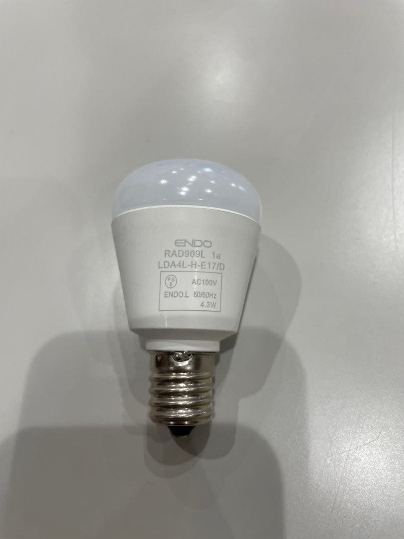 ENDO LED電球 LDA8L-H-E17D 12個セット