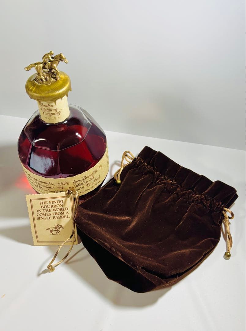 Blanton's シングルバレルバーボン1991年