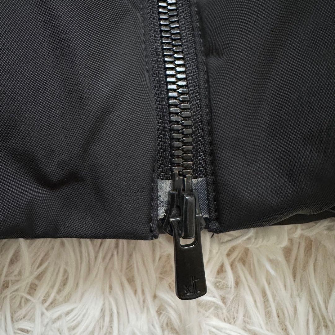 美品✨️セオリー 3wayロングダウンコート フード ファー 黒 S