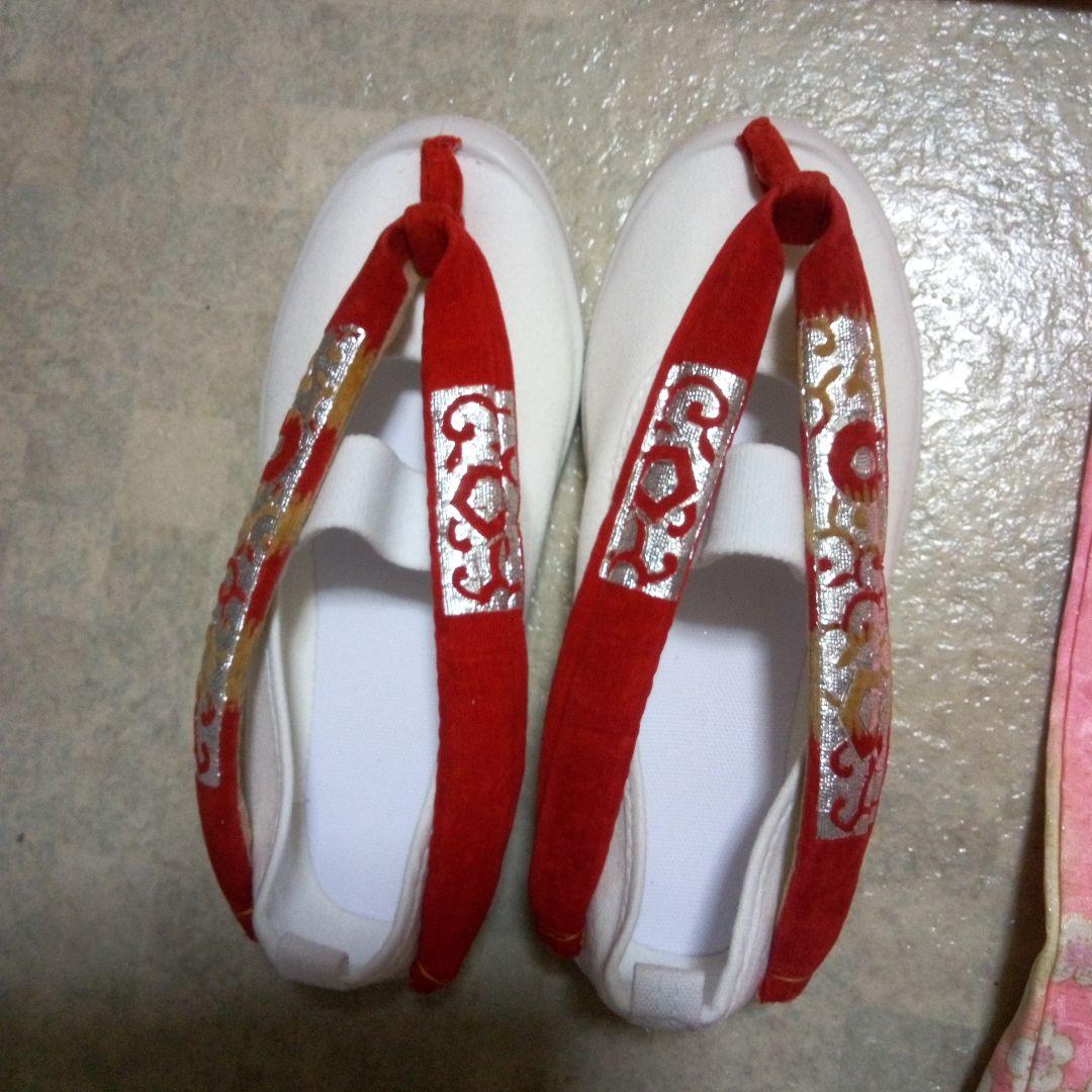 七五三【可愛いピンク振袖】『正絹袋帯付き』小物付きセット