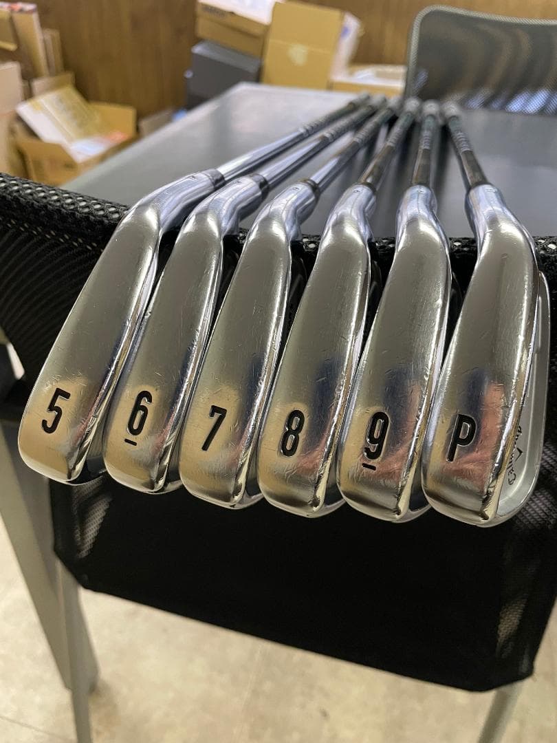 Callaway X Forged Starアイアン(2019年）6本組
