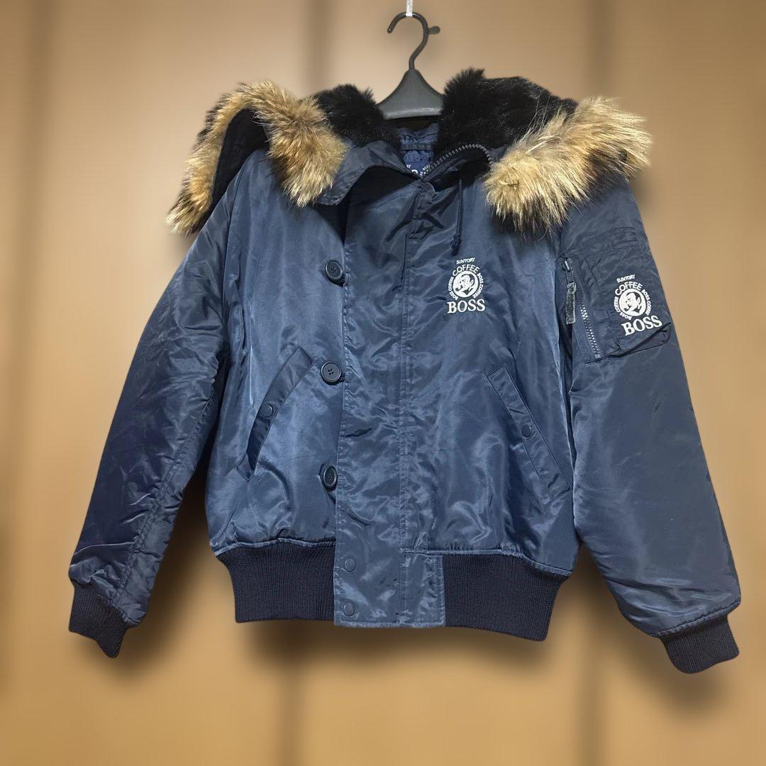 未使用　SUNTORY BOSSジャン N-2Bフライトジャケット Ｌボスジャン