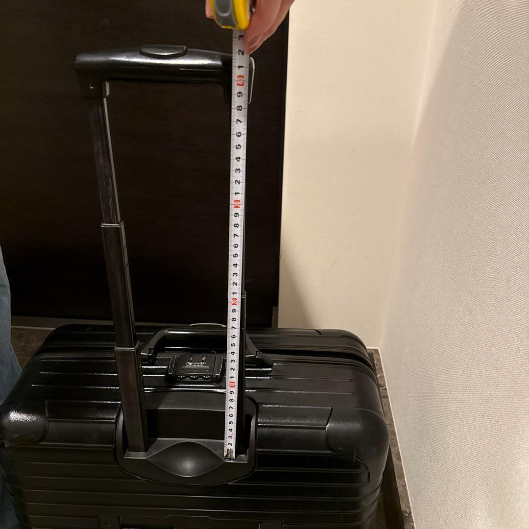 RIMOWA ボレロブラックキャリーケース ジャンク品