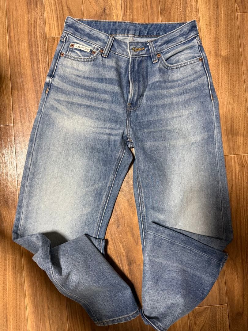 カルバンクライン　90sシグネチャーストレートジーンズ