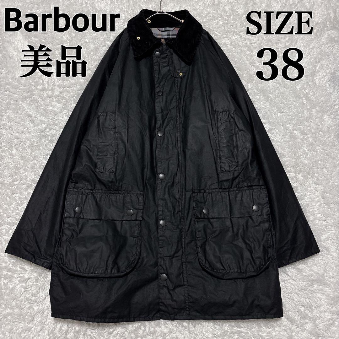 美品✨ Barbour Gamefair SHIPS別注 ワックス 黒 38