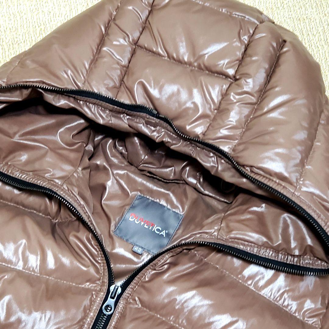 美品✨DUVETICA ダウンコー ACEQUATTRO サイズ42 ブラウン