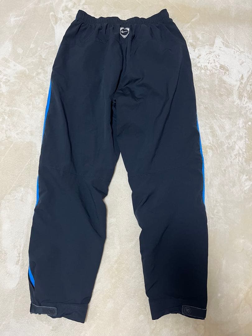 希少　レア　インテル　ナイロンジャケット上下セットアップ　NIKE ブラック　M