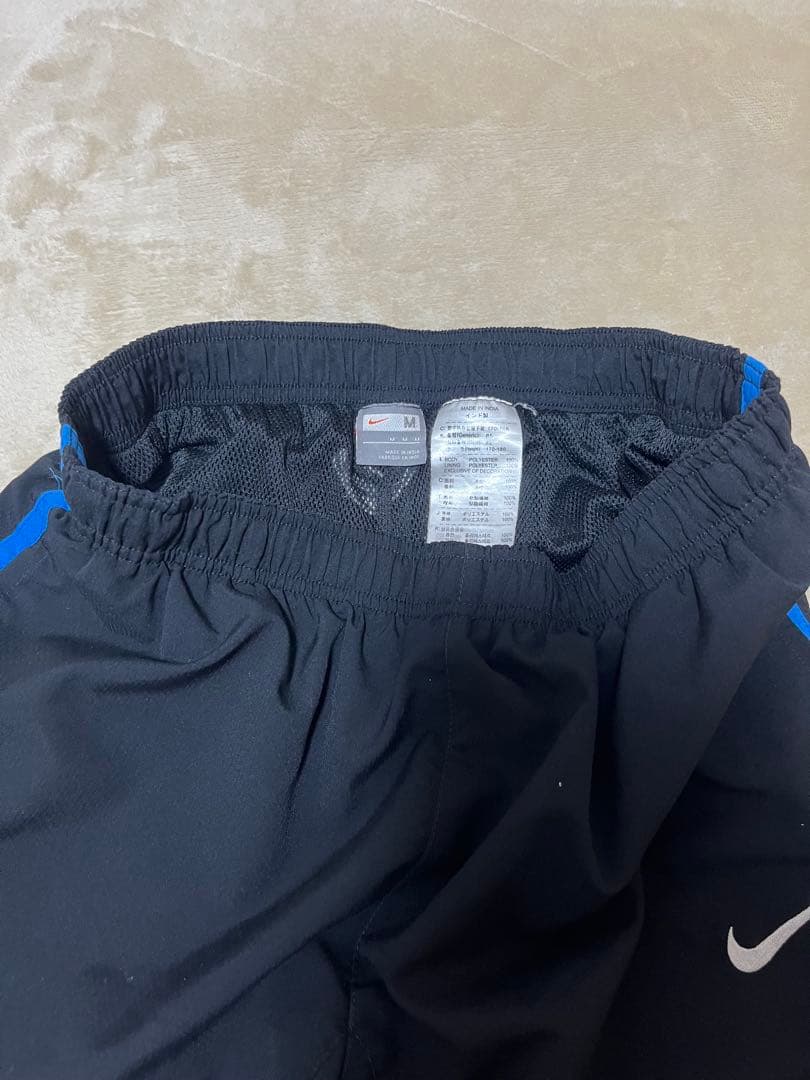 希少　レア　インテル　ナイロンジャケット上下セットアップ　NIKE ブラック　M