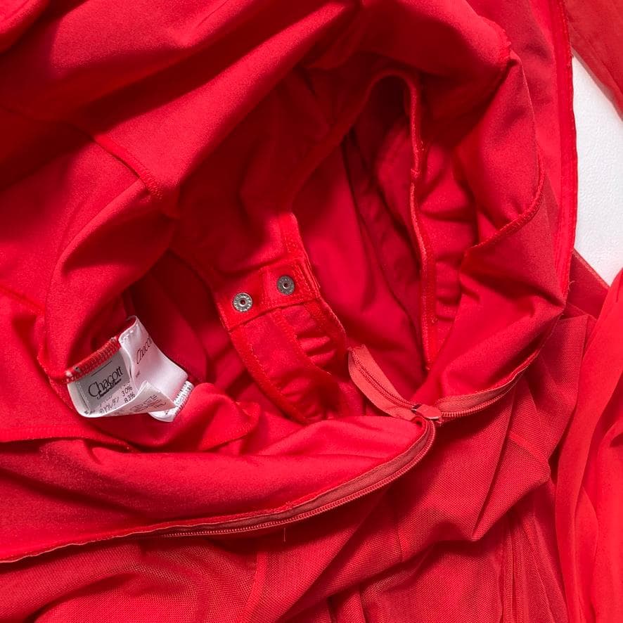 c*b様 【美品】Chacott　社交ダンス ロングドレス 豪華ビジュー装飾 長