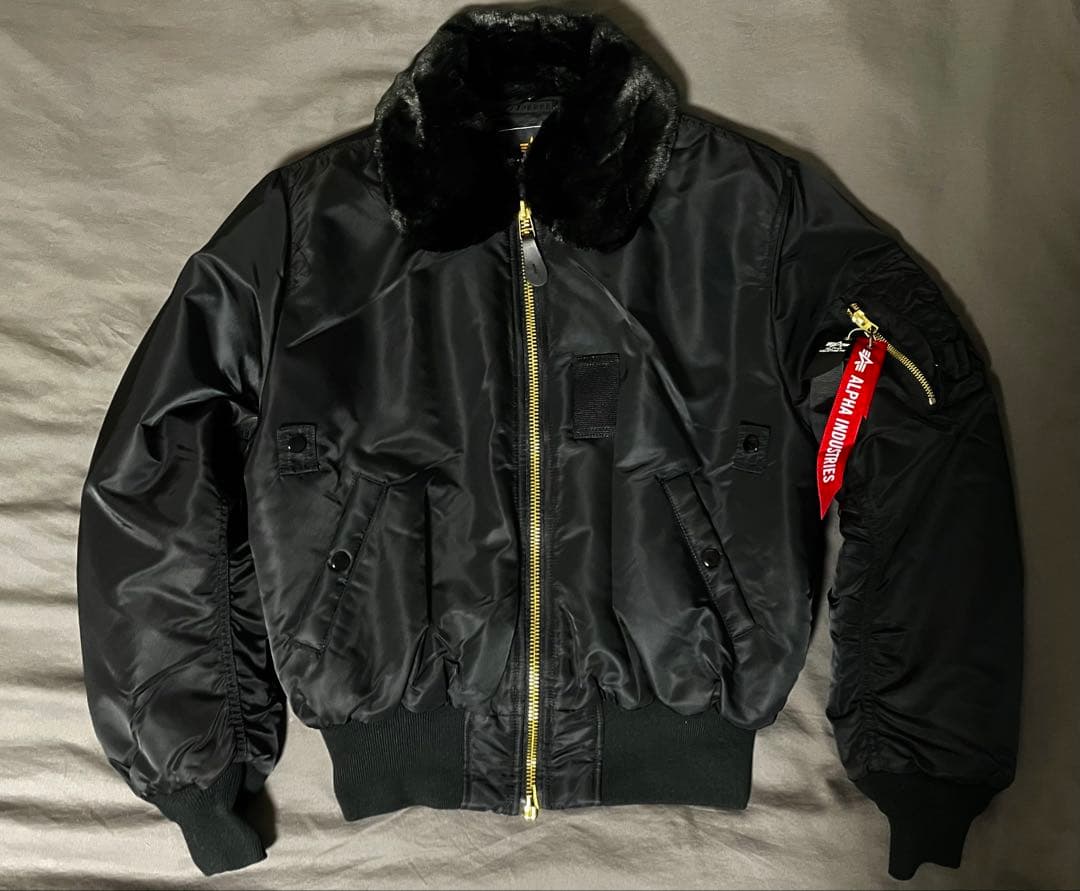 ジャケット・アウター ALPHA B-15 FLIGHT JACKET S