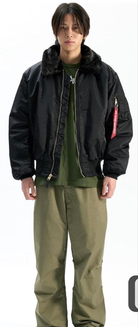 ジャケット・アウター ALPHA B-15 FLIGHT JACKET S