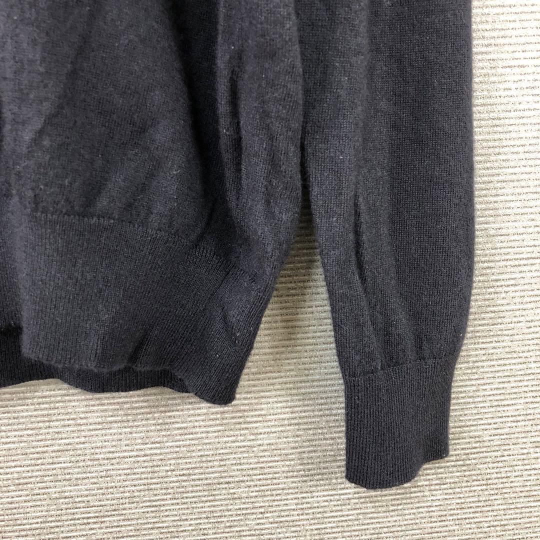 PEARLY GATES ロゴ 長袖ニット 4 ブラック