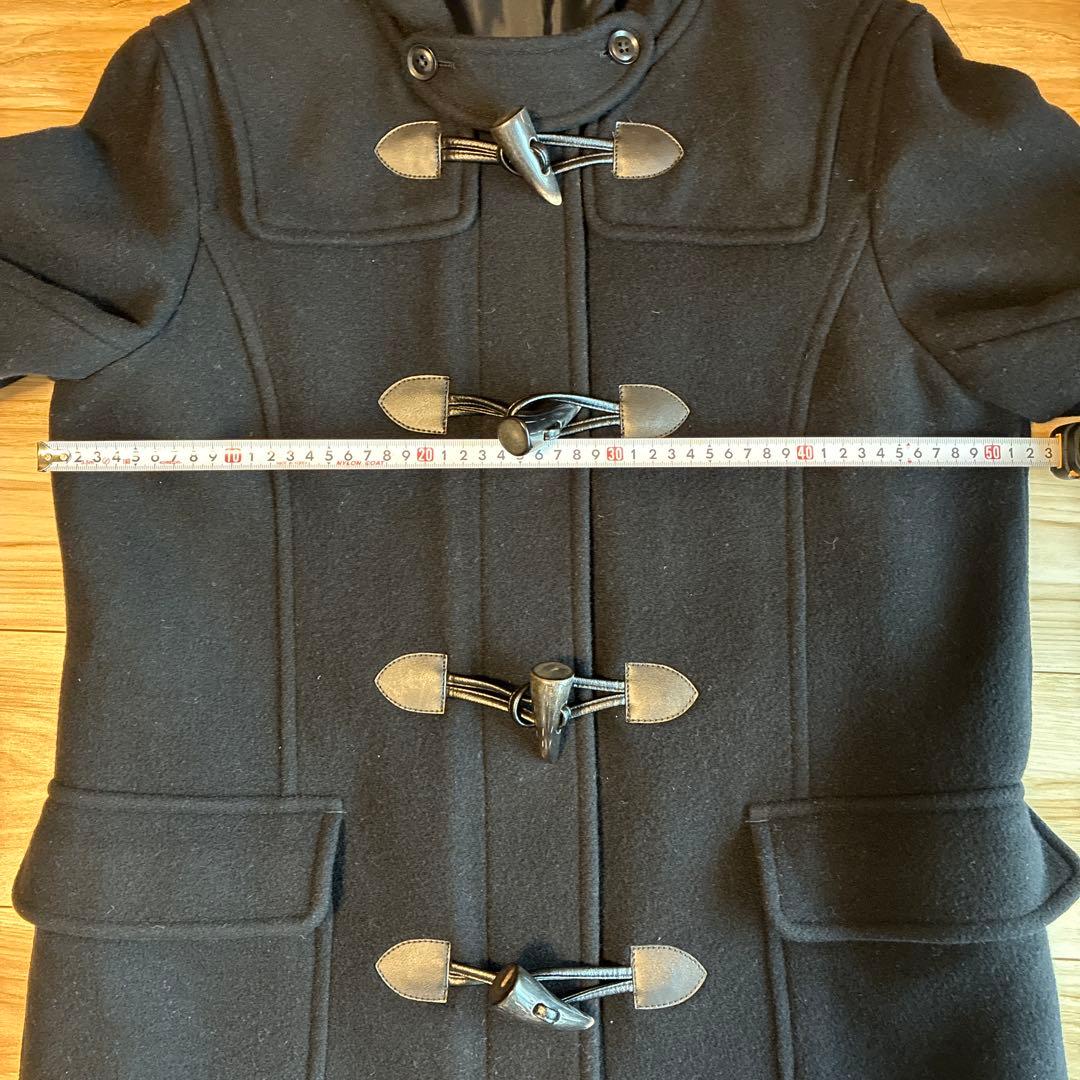 【美品】EAST BOY Venus ダッフルコート11号〈アンゴラ混〉ネイビー