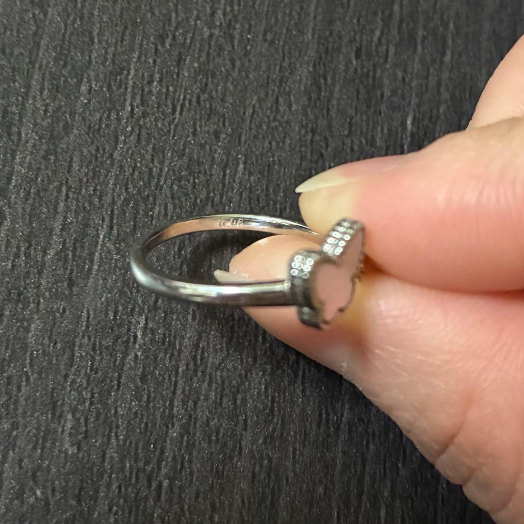 パピヨン　マザーオブパール　リング