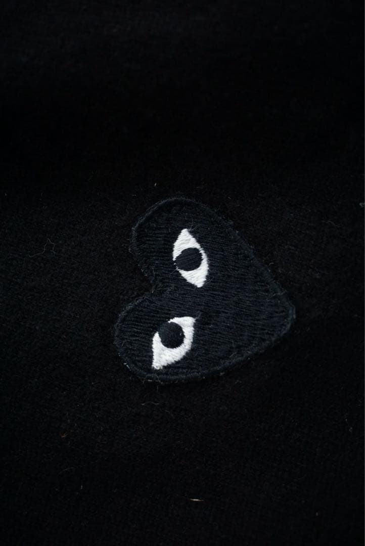 play comme des garcons カーディガン ブラック M