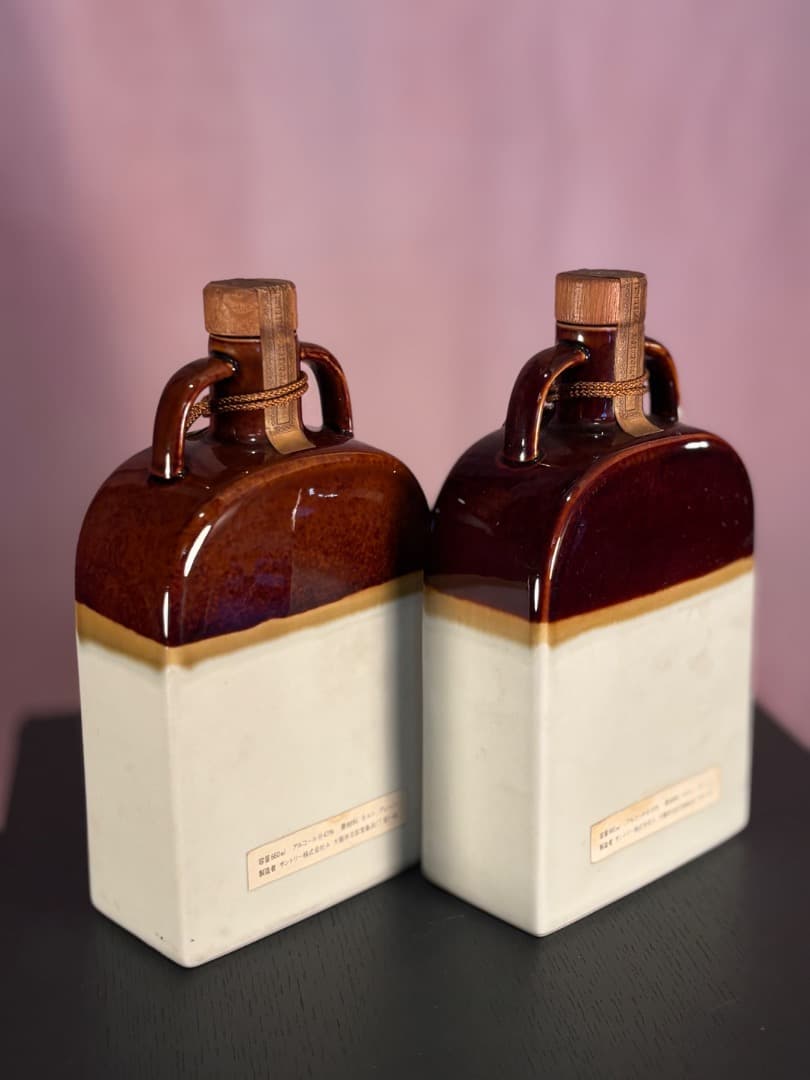 未開封 陶器ボトル Suntory Whisky Selection 2本セット
