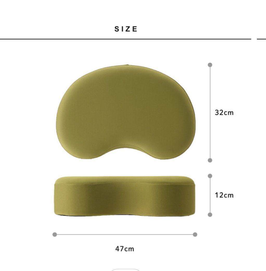 あぐらクッション 4個（赤2個　茶1個　紺1個）