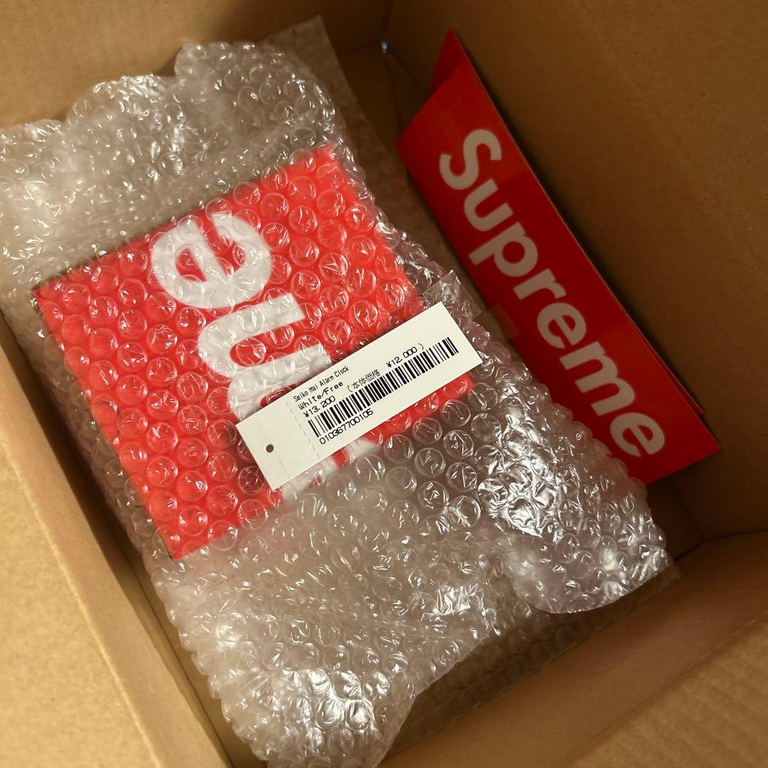 Supreme®/Seiko Mai シュプリームアラームクロック ホワイト