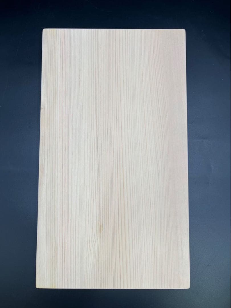 [即購入OK]天然木曽檜　柾目まな板　総赤身　最上　無垢材一枚物　新品未使用