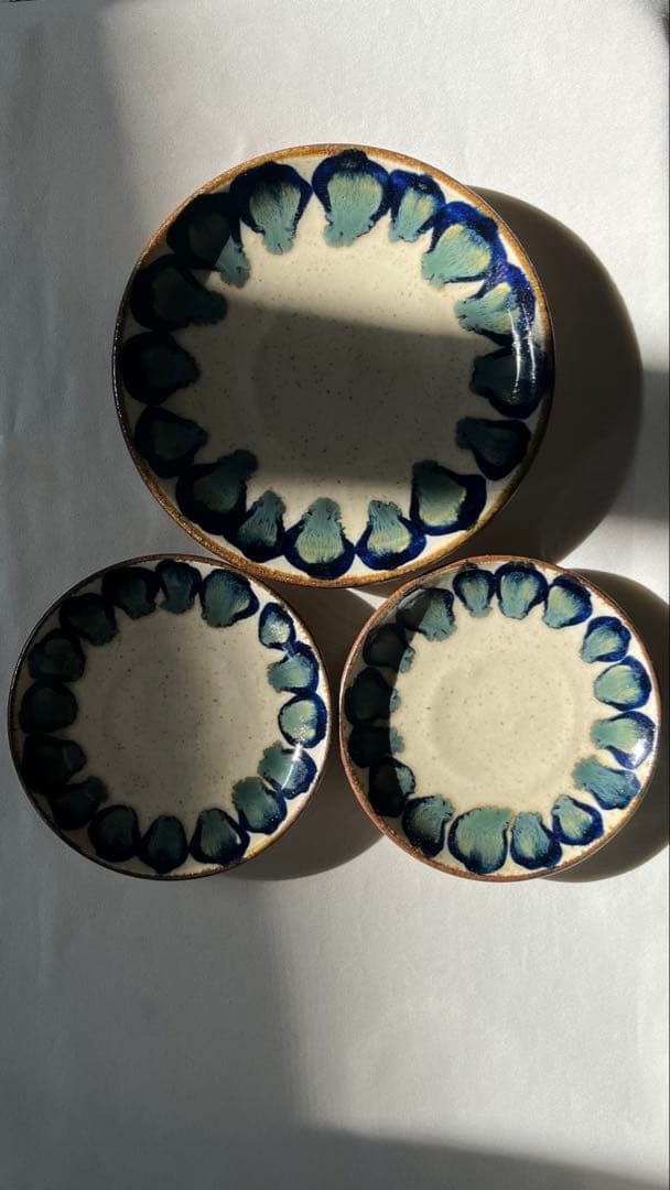 遠藤太郎　平皿　3枚セット【新品未使用】