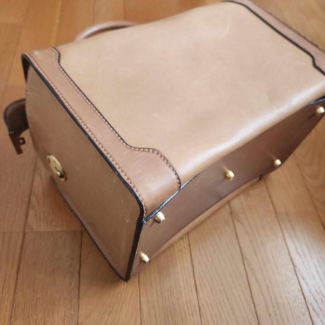 GUCCI　グッチ　バニティバッグ　本革