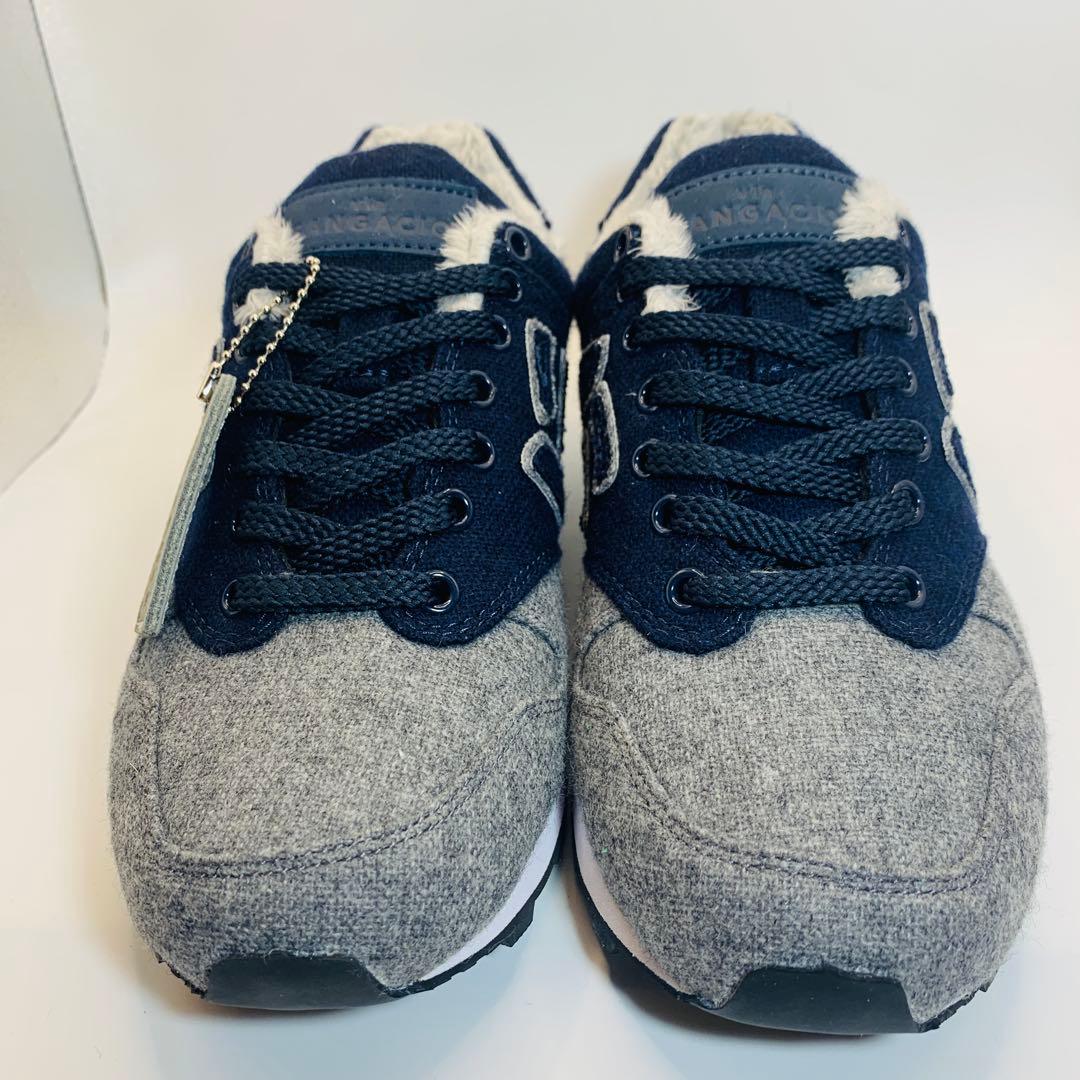 未使用 サンガッチョ にゅ〜ず スニーカー ボア 24.5㎝ 抽選 限定品 にゅ