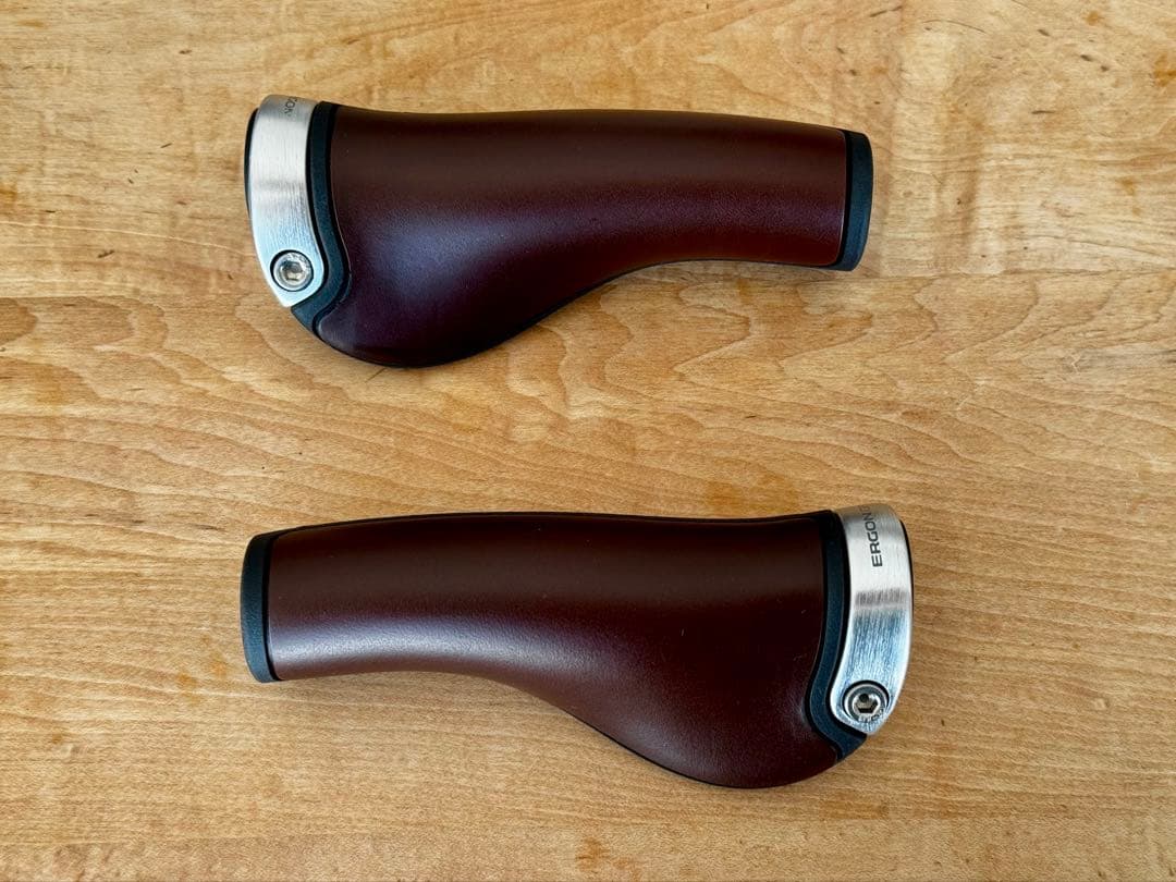 BROOKS ERGON LEATHER GRIPS GP1 ブラウン