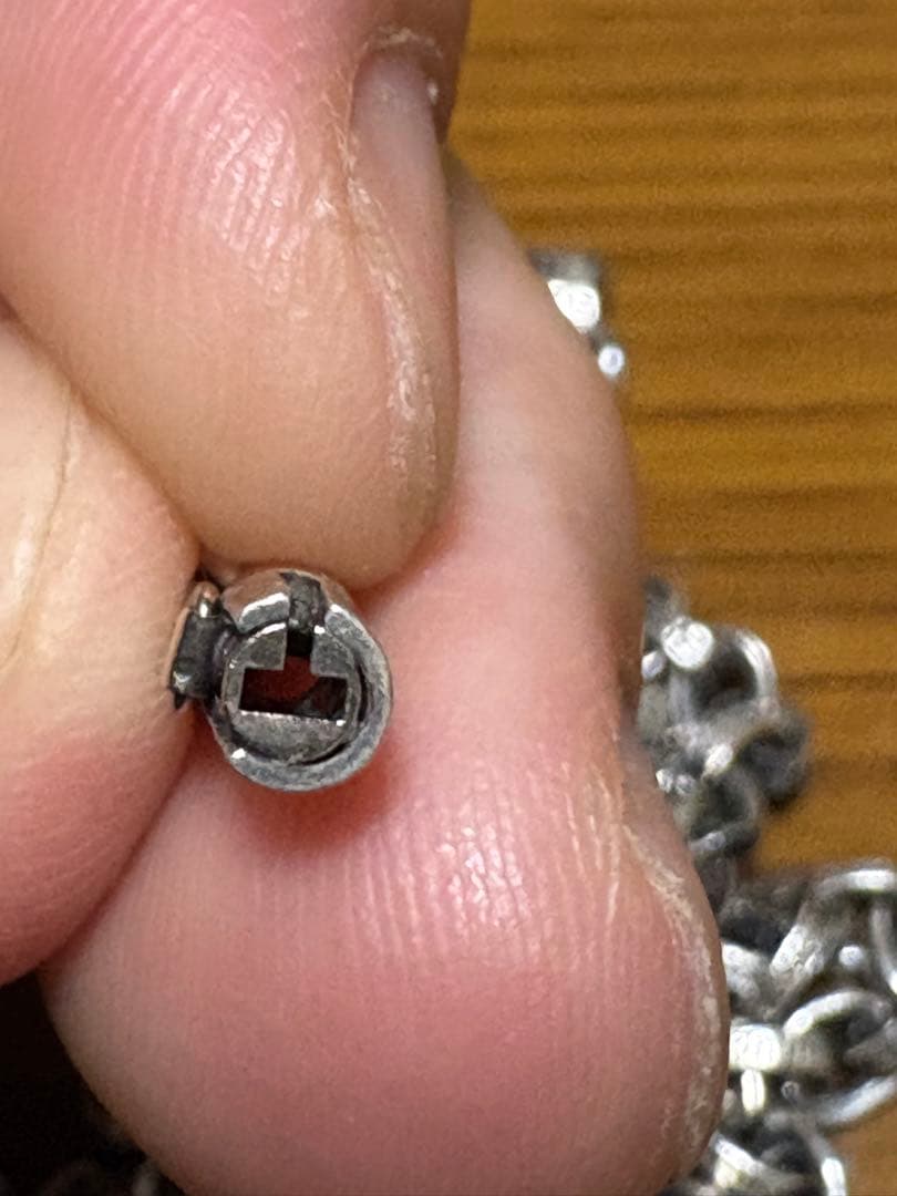 クロムハーツ ペーパーチェーン 20インチ インボイス原本付