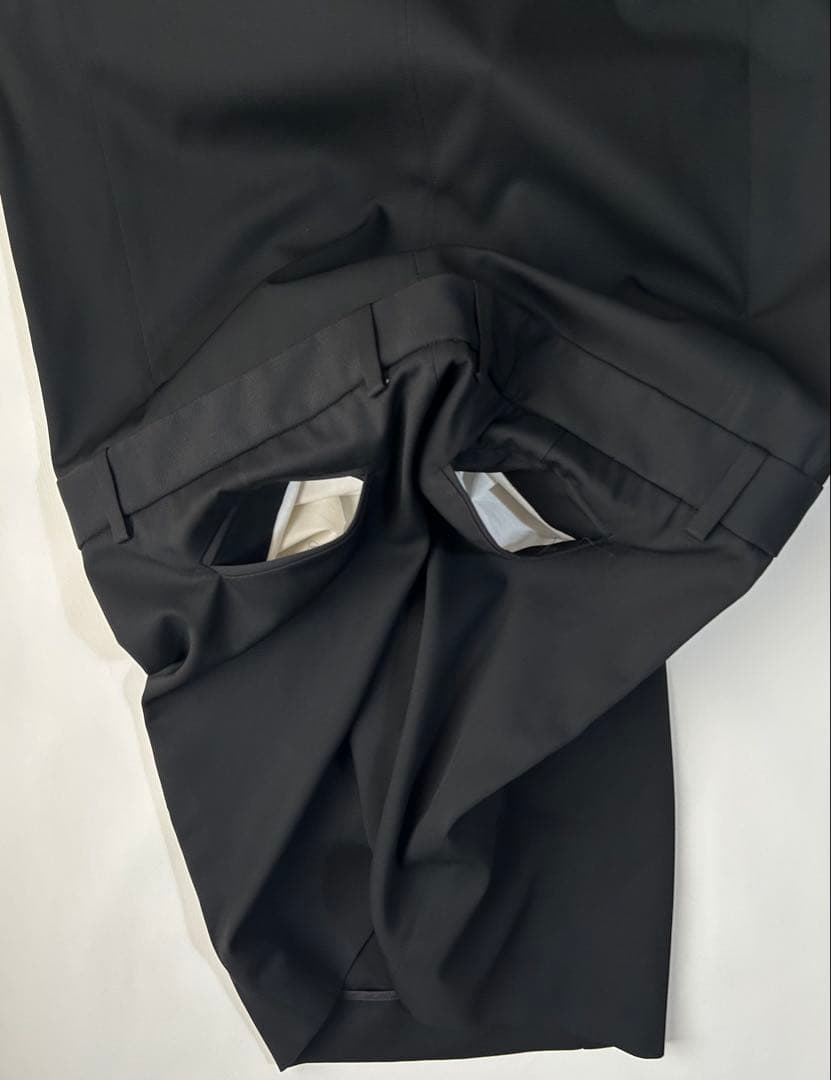 フランス製 celine フィービー期 タキシード オールインワン ワンピース黒