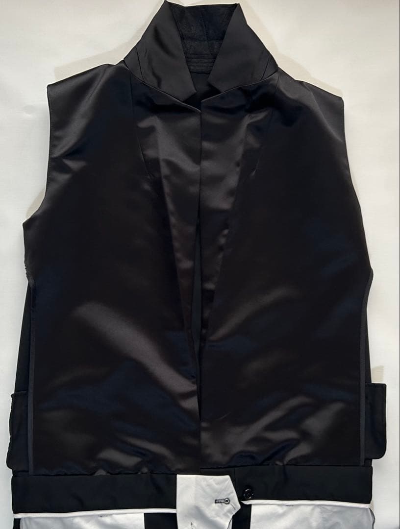 フランス製 celine フィービー期 タキシード オールインワン ワンピース黒