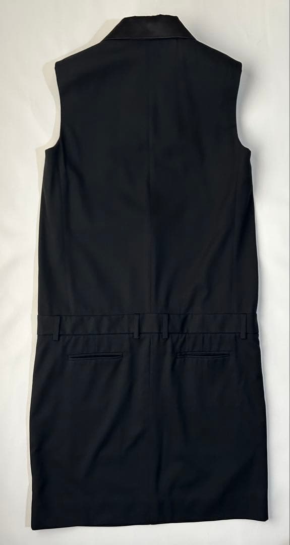 フランス製 celine フィービー期 タキシード オールインワン ワンピース黒