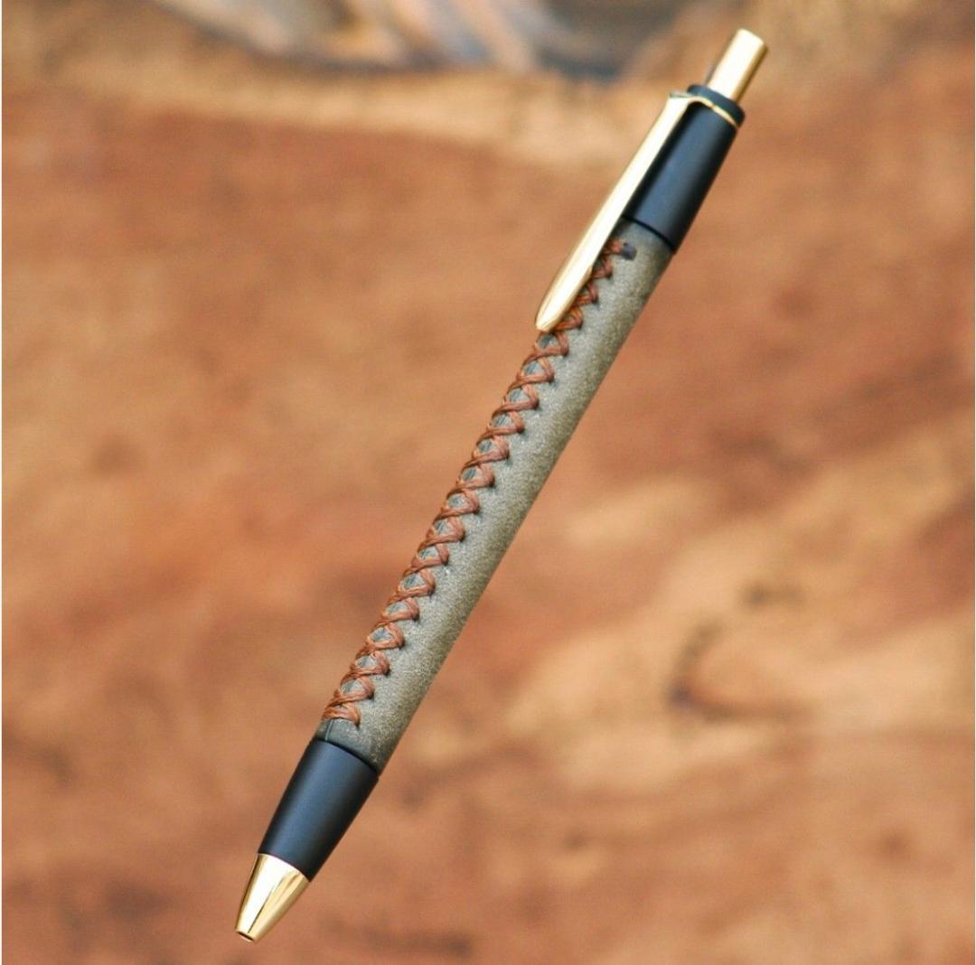 schicksa 革軸ペン【プエブロ グリージオ】シャープペン シックザール