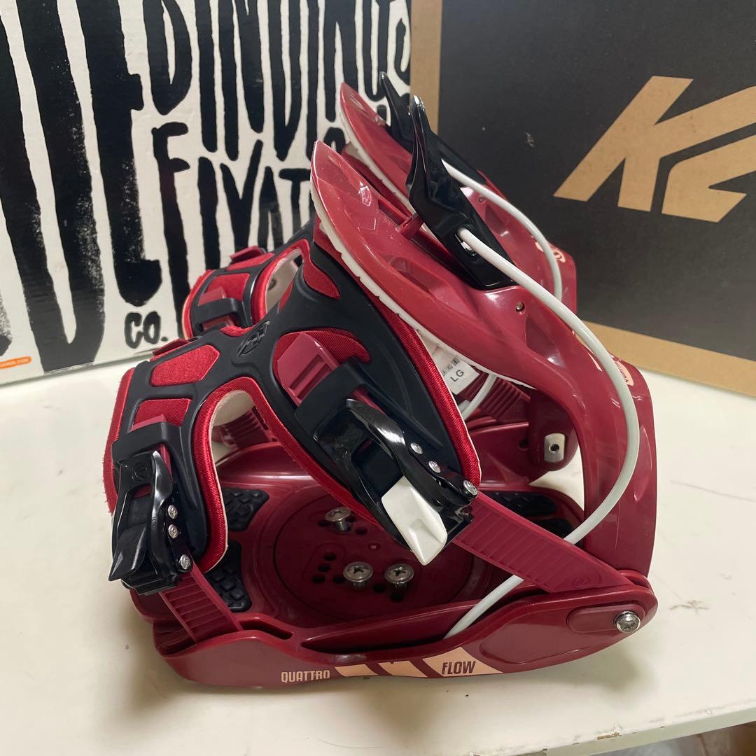 FLOW　フロー　スノーボード　バインディング　クアトロ　LG