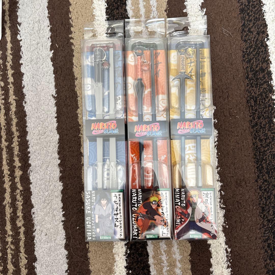 NARUTO -ナルト- ナルト/サスケ/ミナト箸セット