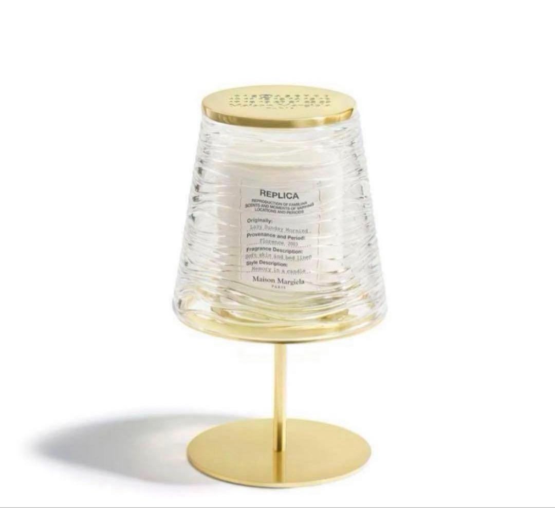 メゾン マルジェラ　レプリカ ゴールデン キャンドルホルダー 限定品