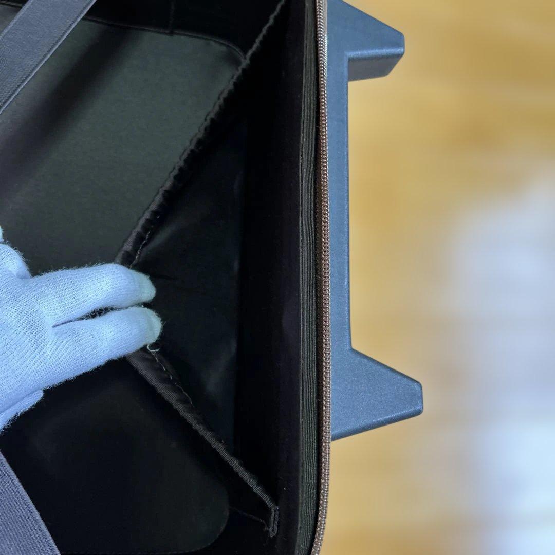 COACH 中型キャリーケース ブラウン/ベージュ／二輪