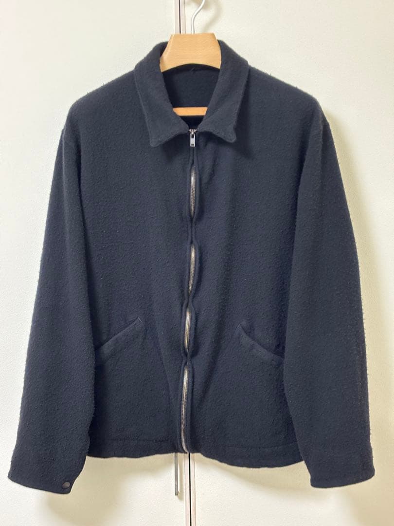 COMOLI 24AW 縮絨ウールジップショートジャケット