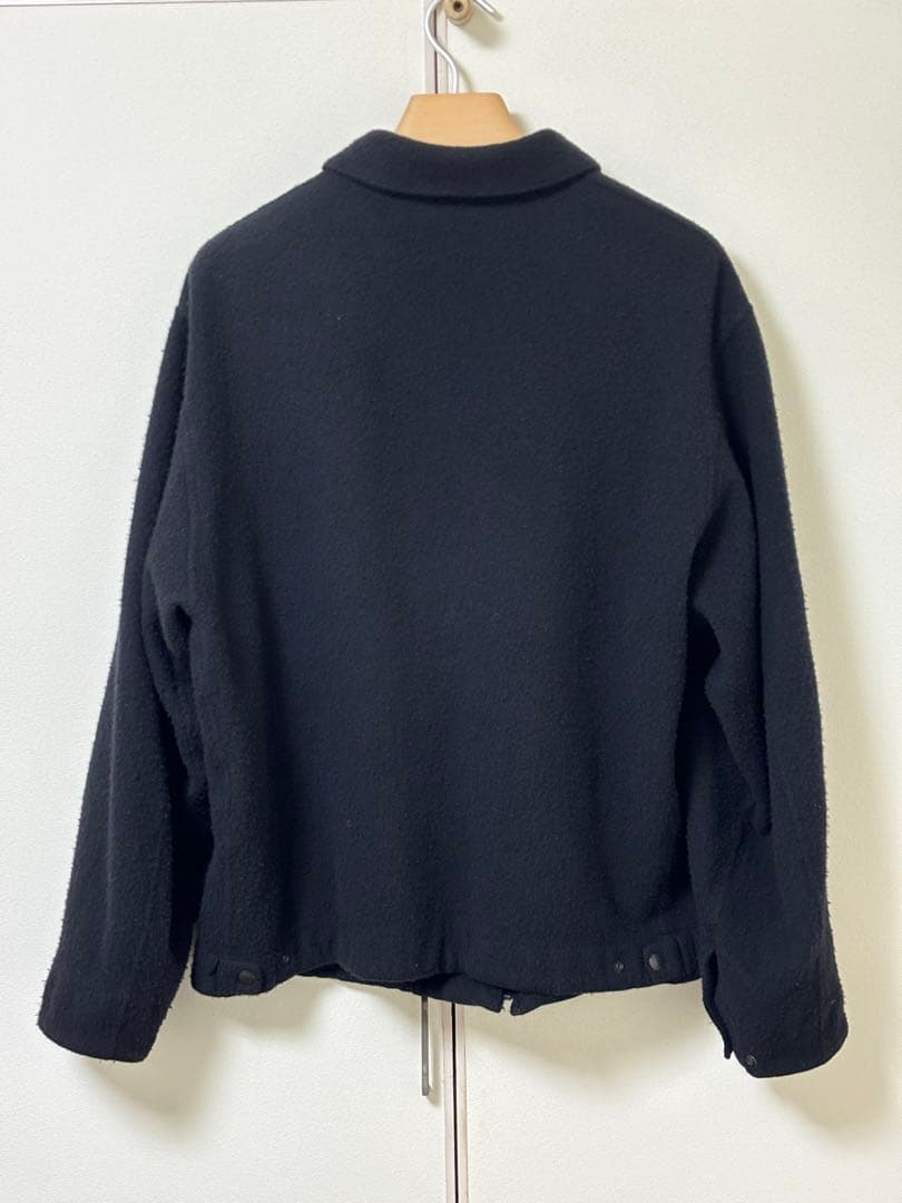 COMOLI 24AW 縮絨ウールジップショートジャケット