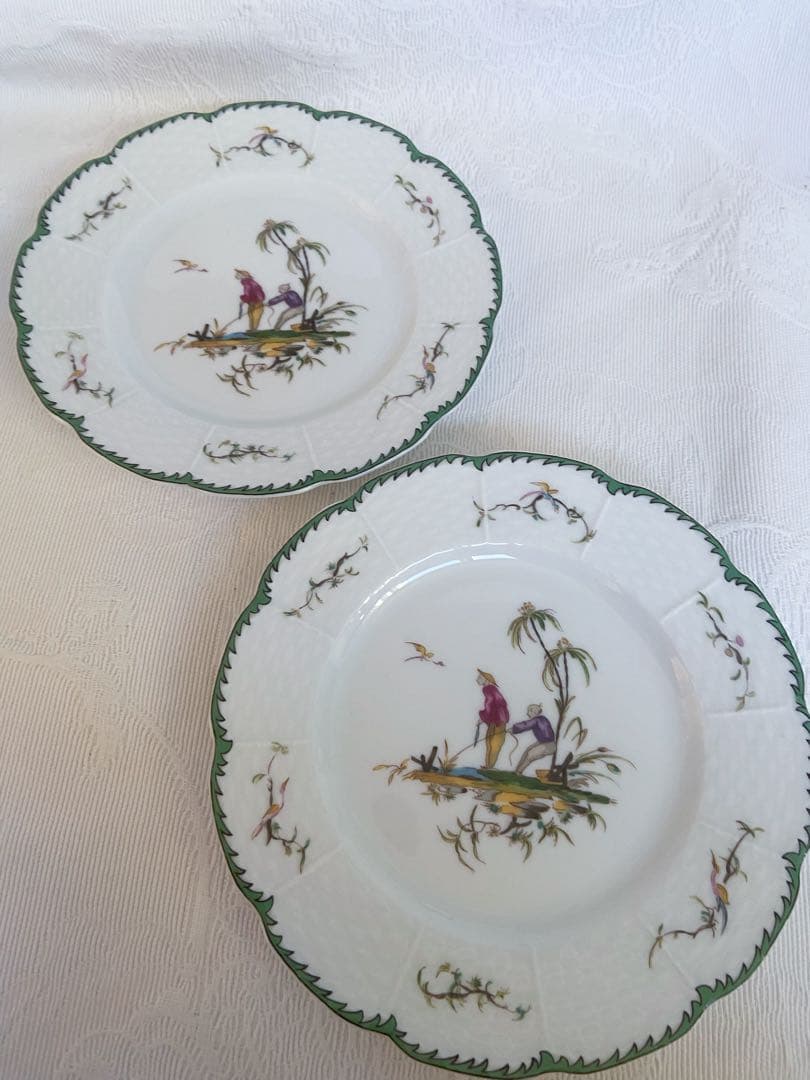 シキオン　レイノープレート3セット　(6枚) エルメスカトラリーナイフ＆フォーク