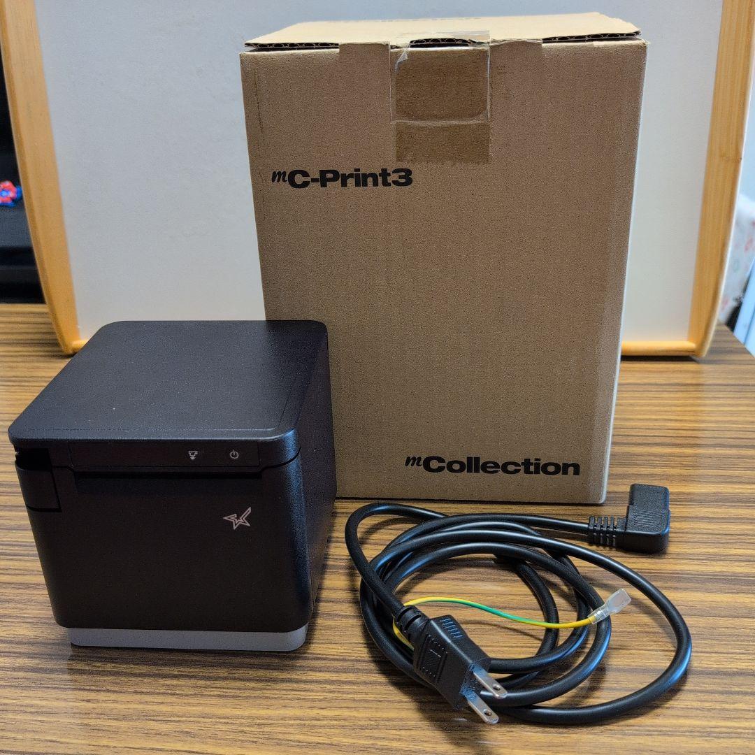 [中古]スター精密mC-Print3 レシートプリンターMCP31L BK