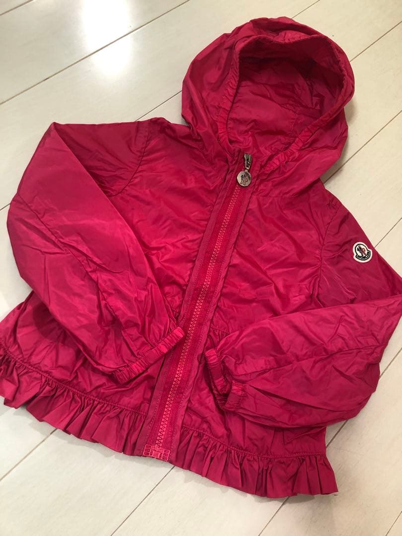 新宿伊勢丹モンクレール フリル ピンクジャケット98cm
