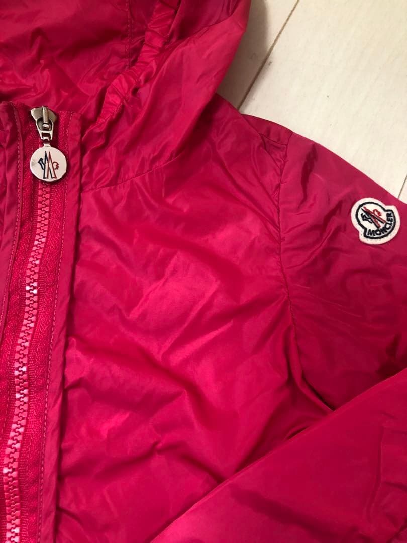 新宿伊勢丹モンクレール フリル ピンクジャケット98cm