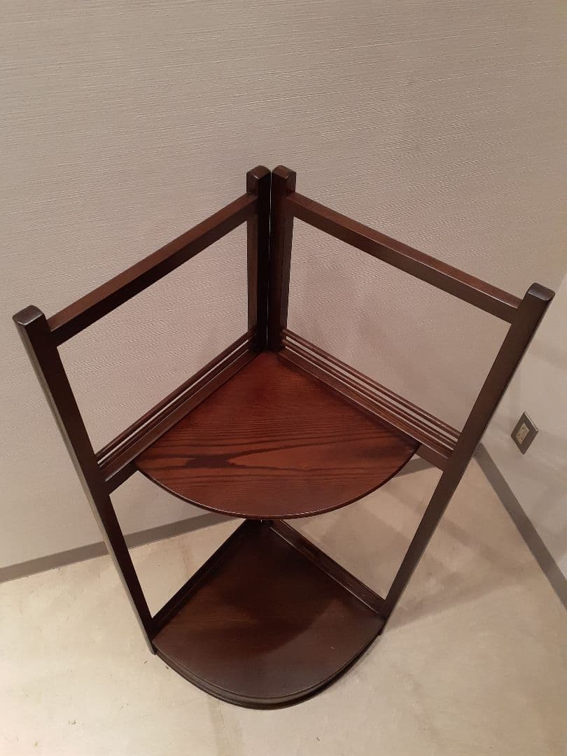 和　モダン　民芸　コーナーラック