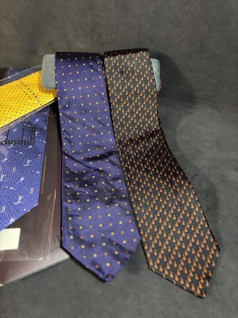 dunhill ネクタイ4本セット 未使用含む 美品